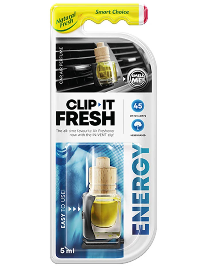 Elix clip it fresh parfum auto 5 ml energy