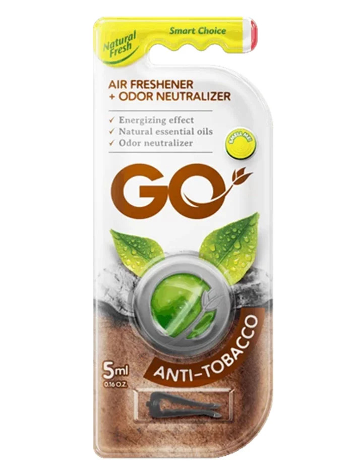 Elix go gel odorizant auto 5 ml antitobacco