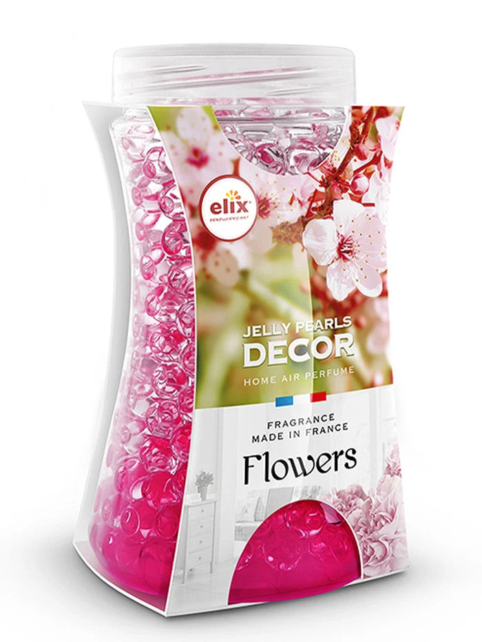 Elix decor odorizant camera cu perle 350 ml flowers