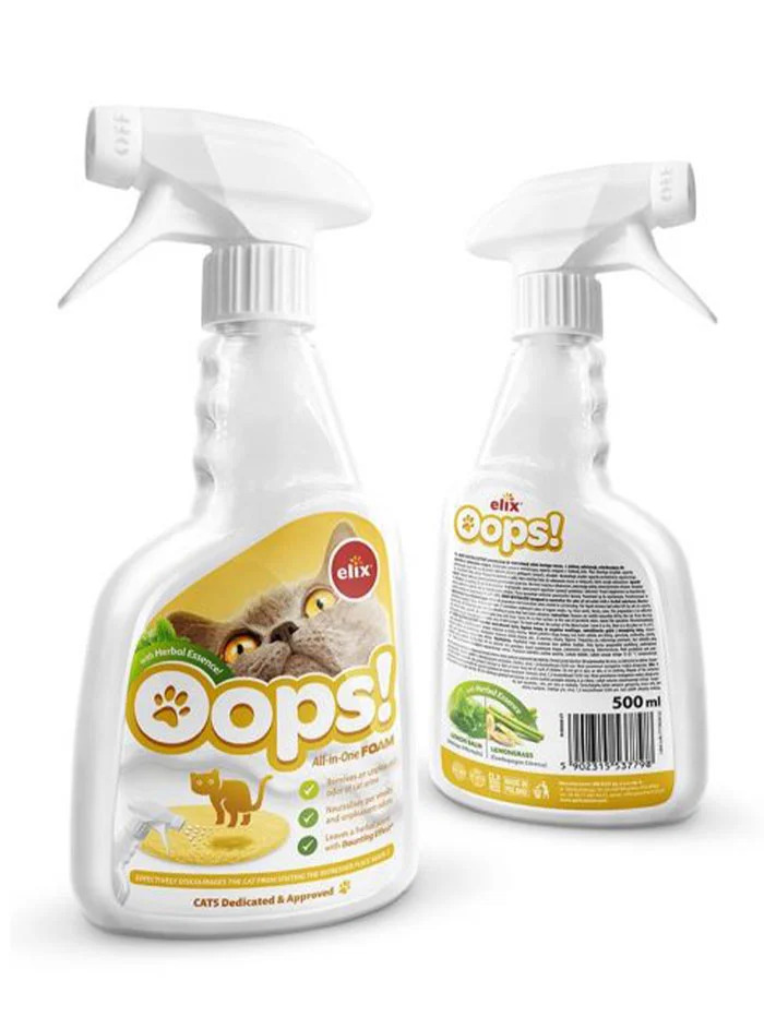 Elix spuma impotriva mirosurilor neplacute lasate de pisici 500 ml 