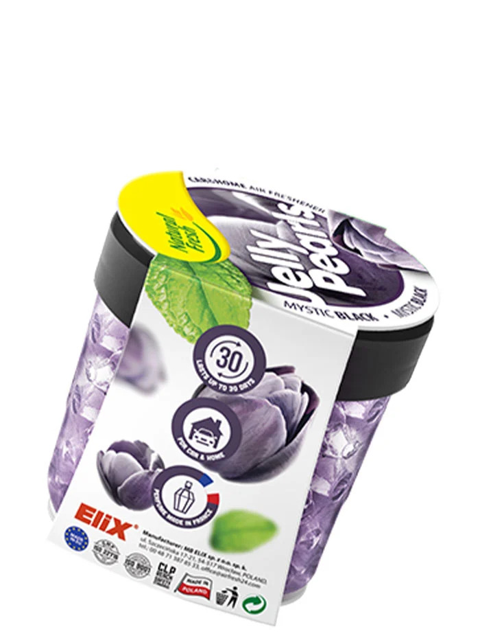 Elix jelly pearls odorizant cu perle 100 ml mystic black