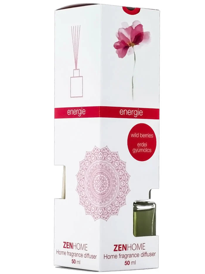 Zenhome odorizant camera cu bete 50 ml energie wild berries
