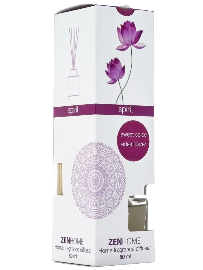 Zenhome odorizant camera cu bete 50 ml spirit sweet spice