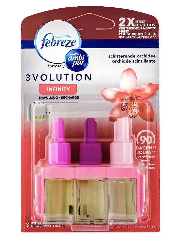 Febreze rezerva odorizant priza 3 volution 20 ml orchid
