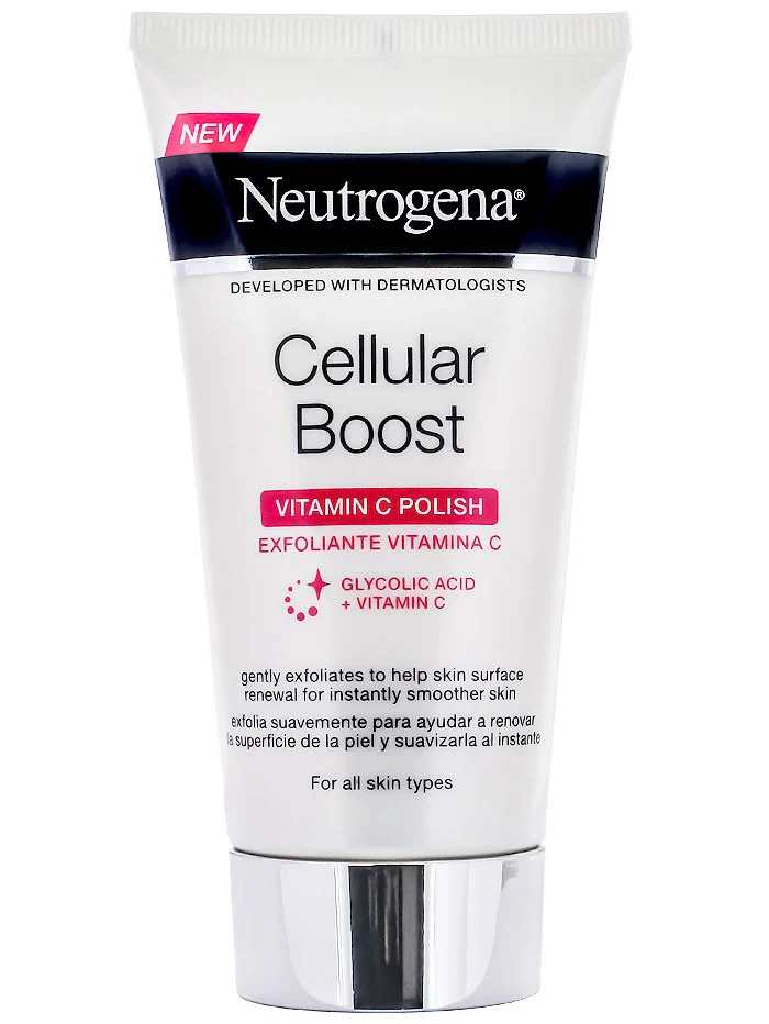 Neutrogena exfoliant fata 75 ml cellular boost vitamin c polish (in tub)