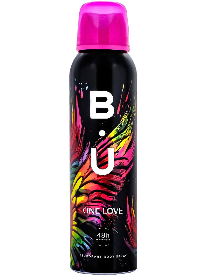 B.u. spray deodorant 150 ml one love