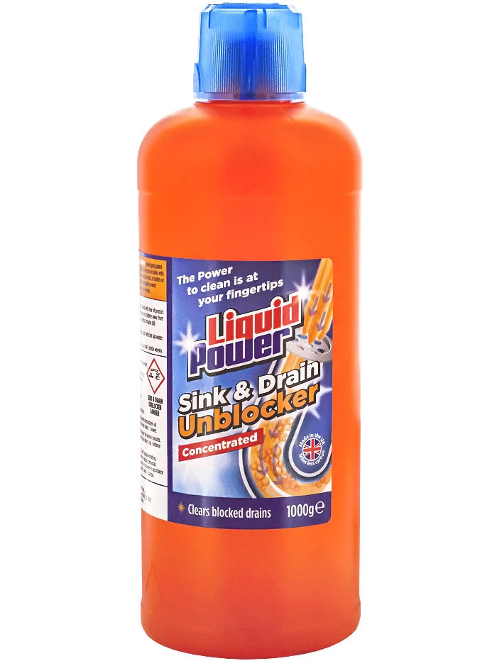 Liquid power solutie de desfundat tevi 1 l sink&drain