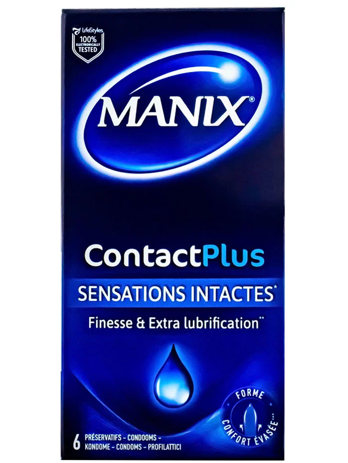 Manix prezervative 6 buc contact plus