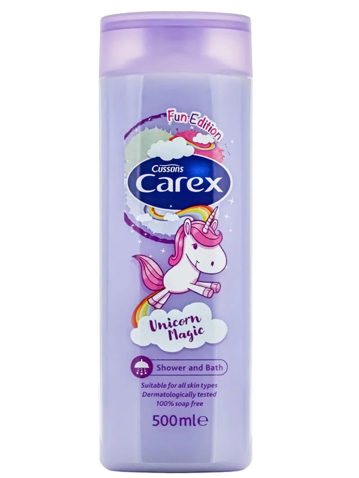 Carex spuma&gel de dus 500 ml unicorn magic