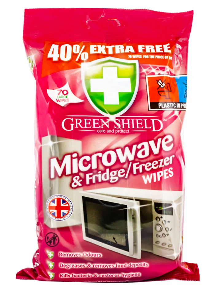 Green shield servetele umede 70 buc microwave&fridge freezer