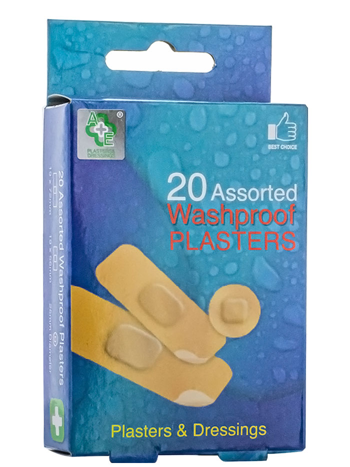 A+e plasturi 20 buc washproof 