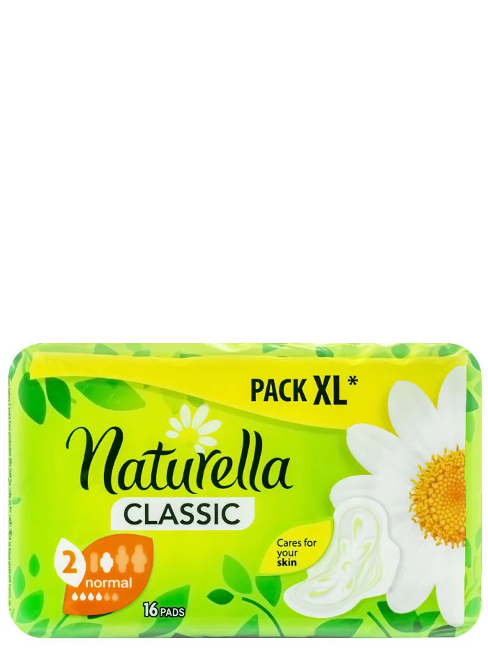 Naturella absorbante cu aripi 16 buc classic normal camomile