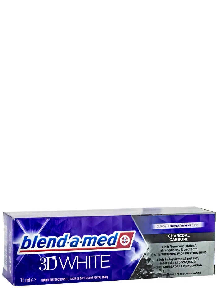 Blend-a-med pasta de dinti 75 ml 3d white charcoal