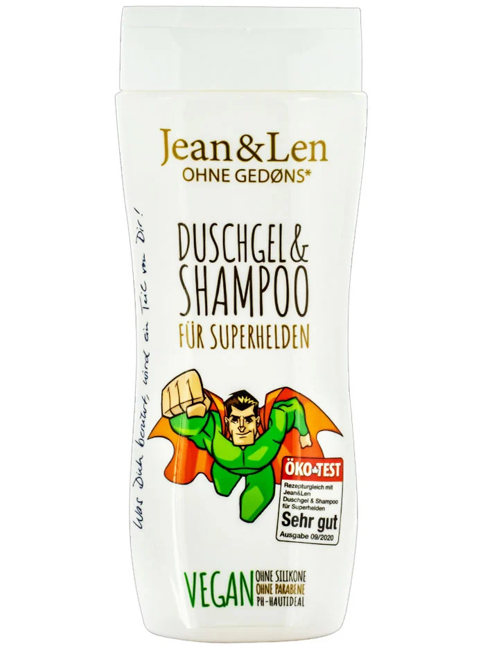 Jean&len gel de dus&sampon 230 ml superhelden
