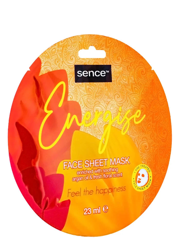 Sence of wellness masca de fata 23 ml energise feel the happiness