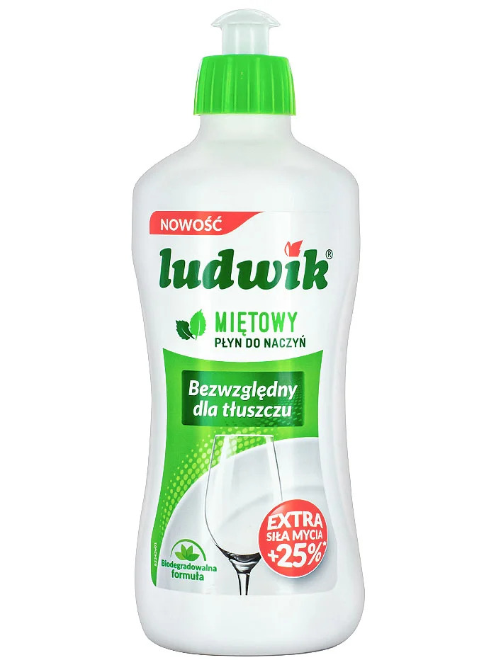 Ludwik detergent pentru vase 450 g menta