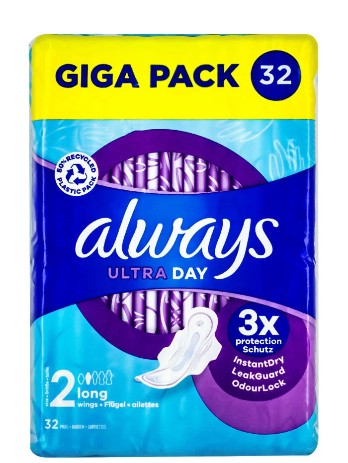 Always absorbante 32 buc ultra size 2 long