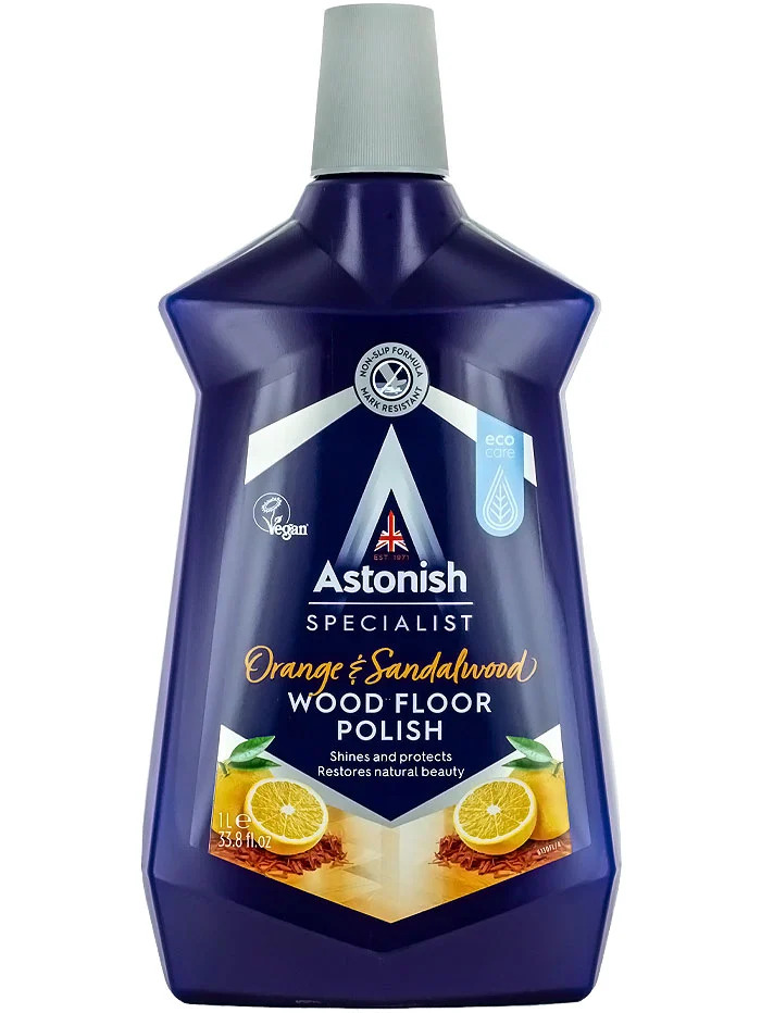 Astonish detergent pentru lustruirea parchetului 1l orange&sandalwood