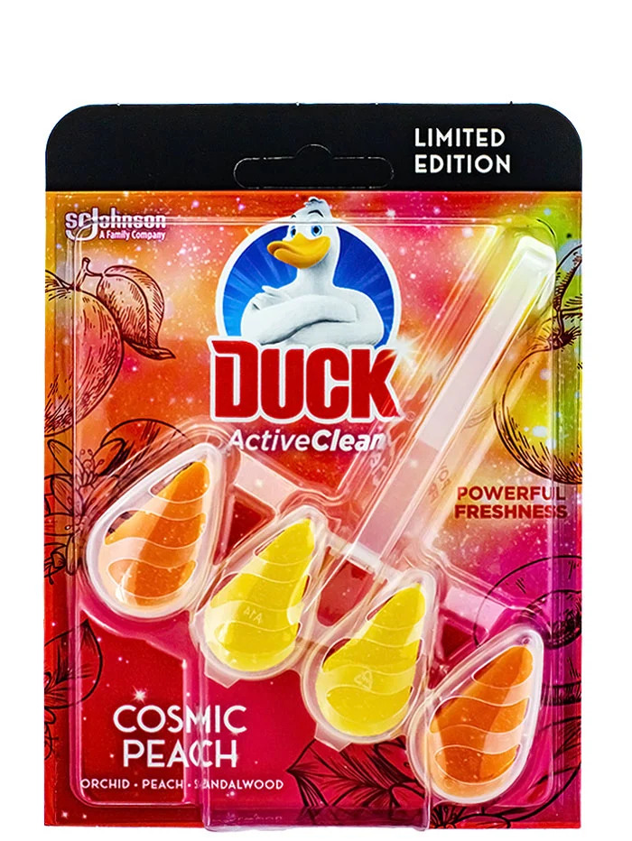 Duck aparat odorizant wc 38.6 g cosmic peach