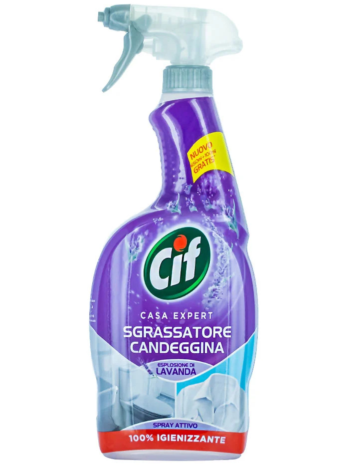 Cif degresant cu pompa 750 ml candeggina lavanda