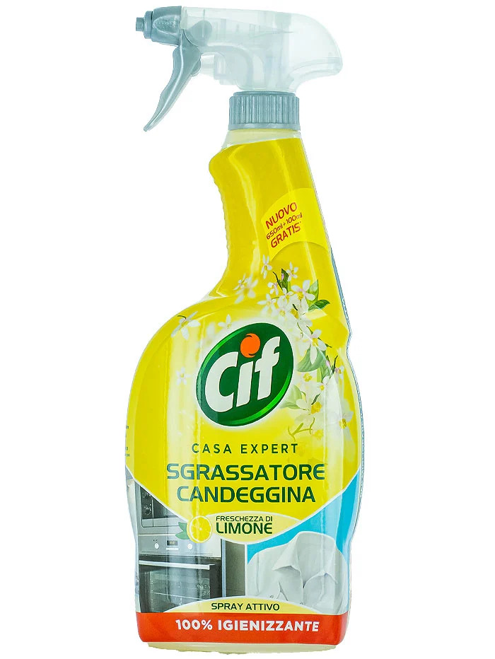 Cif degresant cu pompa 750 ml candeggina limone
