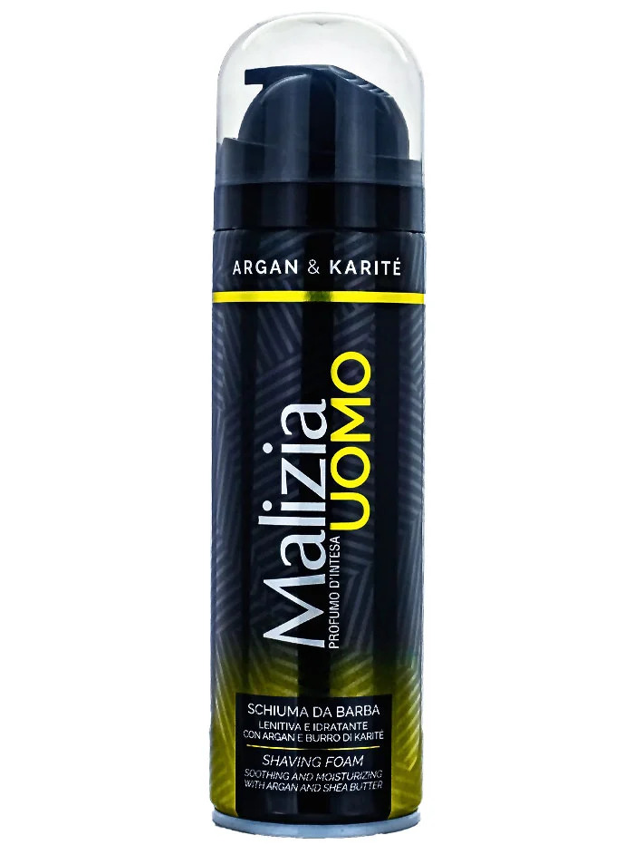 Malizia spuma de ras 300 ml argan&karite