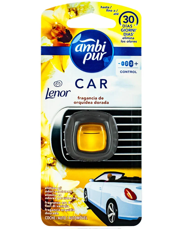 Ambi pur aparat odorizant auto 2 ml gold orchid