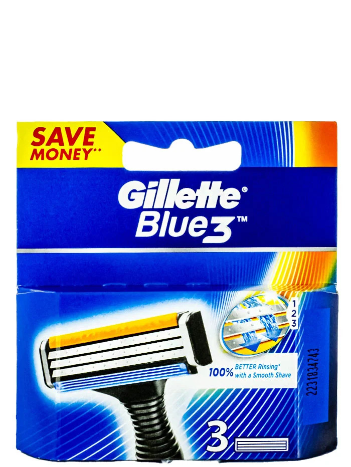Gillette rezerva 3 buc blue 3