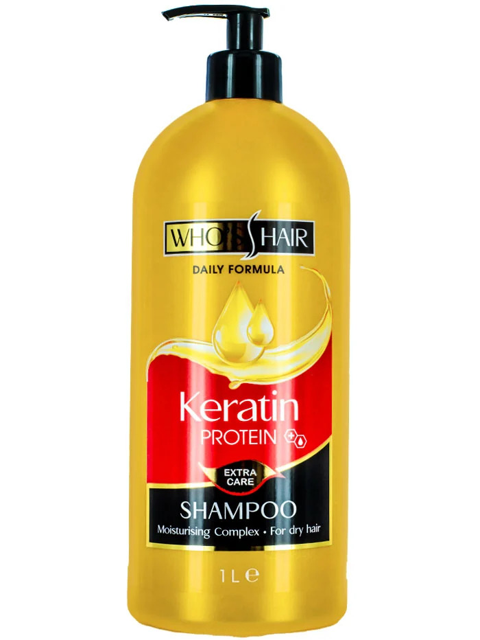 Who's hair sampon cu pompa 1 l keratin protein