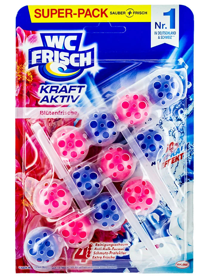 Wc frisch odorizant wc cu bile 3x50g blutenfrische