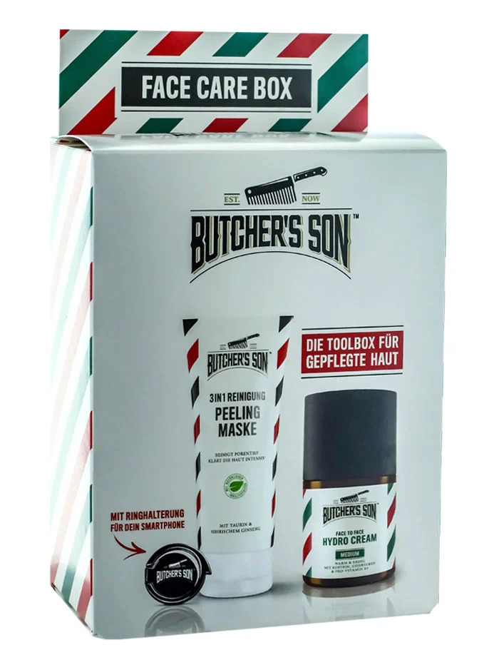 Butcher's son caseta barbati:crema+masca de fata 50+100 ml 