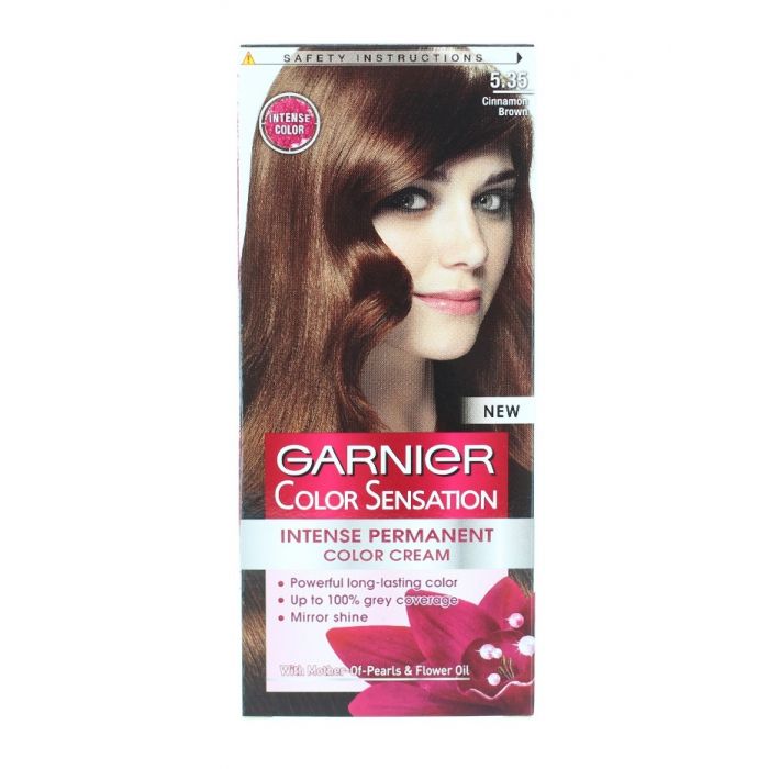 Garnier Vopsea De Par Color Sensation 5 35 Cinnamon Brown Importdirect