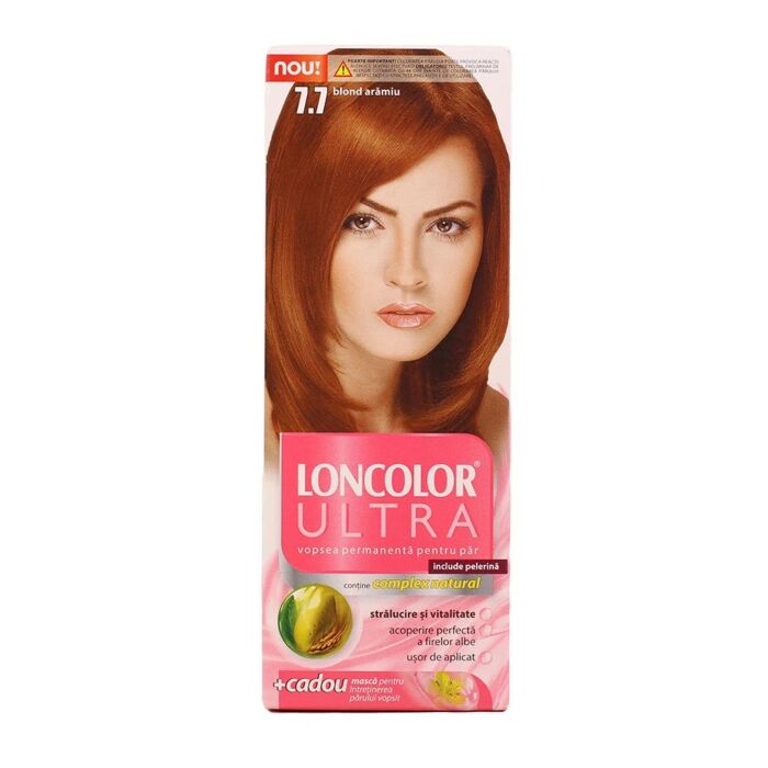 Loncolor Vopsea De Par Ultra 7 7 Blond Aramiu Importdirect