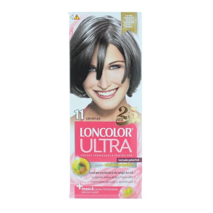 Loncolor Vopsea De Par Ultra 11 Gri Reflex Importdirect