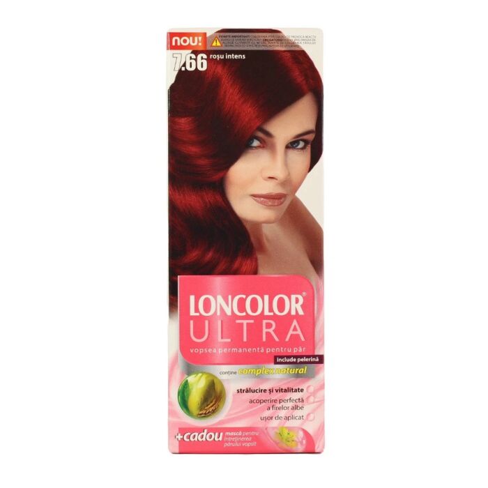 Loncolor Vopsea De Par Ultra 7 66 Rosu Intens Importdirect