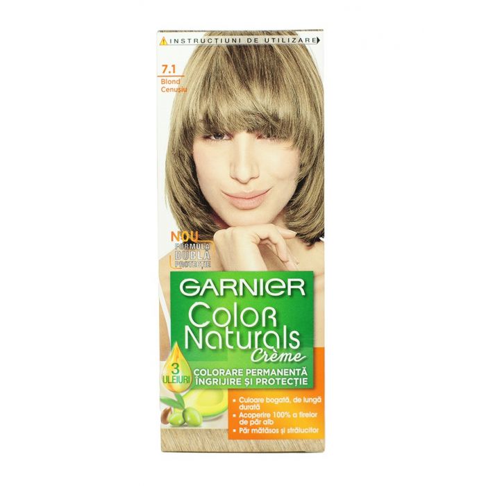 Garnier Vopsea De Par Color Naturals 7 1 Blond Cenusiu Importdirect