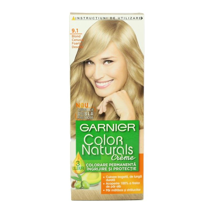 Garnier Vopsea De Par Color Naturals 9 1 Blond Cenusiu Foarte