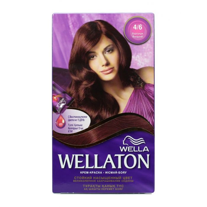 Wellaton Vopsea De Par Cu Spuma Nr 4 6 Burgund Importdirect