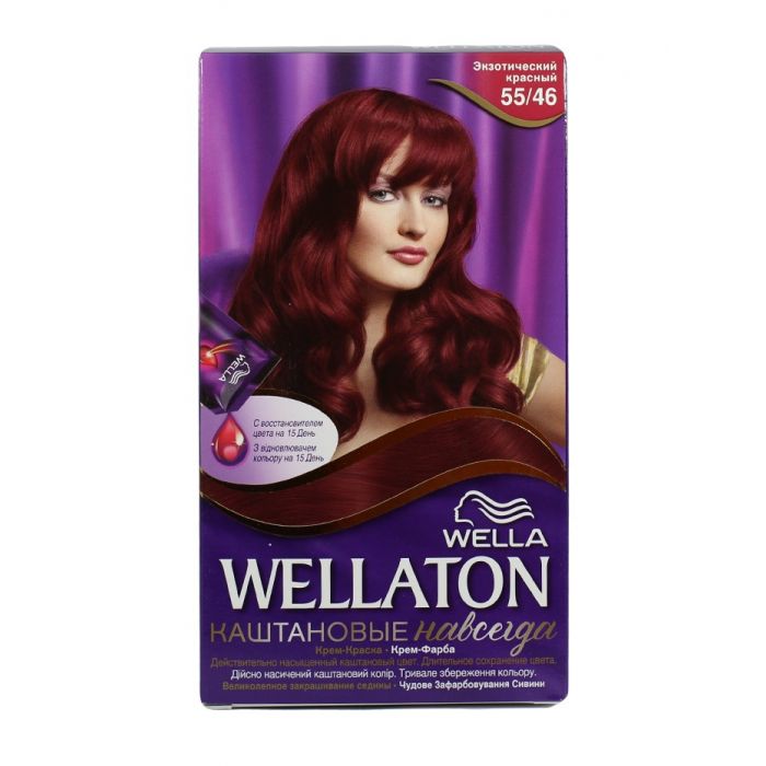 Wellaton Vopsea De Par Cu Spuma Nr 55 46 Exotic Red Importdirect