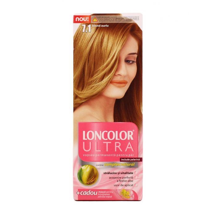 Loncolor Vopsea De Par Ultra 7 1 Blond Auriu Importdirect