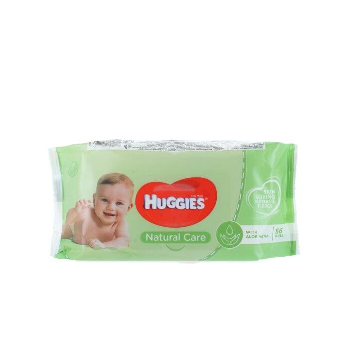 Huggies Servetele Umede 56 Buc Natural Care Importdirect