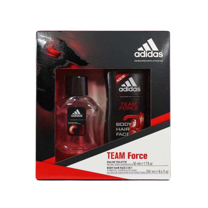 Adidas Caseta Barbati Parfum Gel De Dus 50 250 Ml Team Force Importdirect