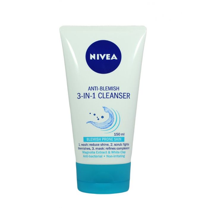 Nivea Gel De Curatare Fata 150ml 3in1 Cleanser Importdirect