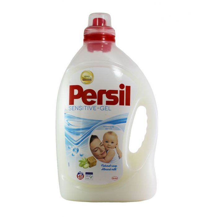 Hover sensitivity knot Persil Detergent lichid 2.92 l 40 spalari Sensitive-Gel - ImportDirect