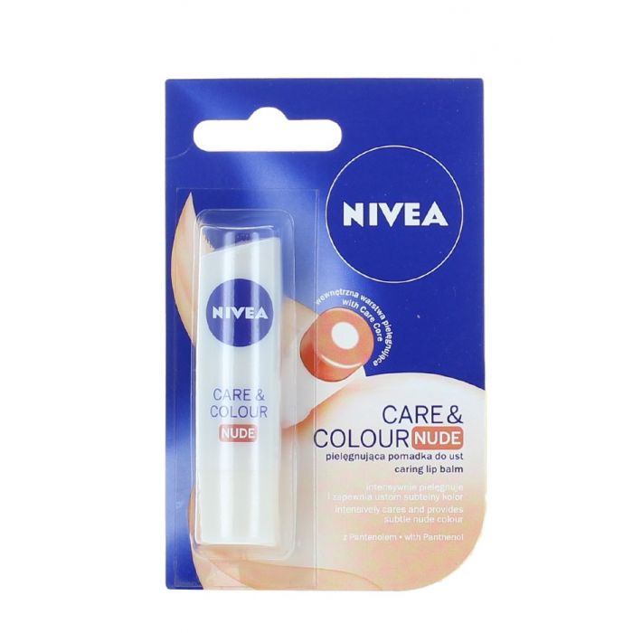 Nivea Balsam De Buze 4 8 G Colour Nude Importdirect