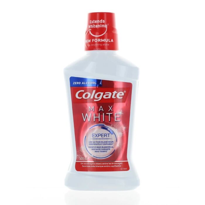 Colgate Apa De Gura 500 Ml Max White Importdirect