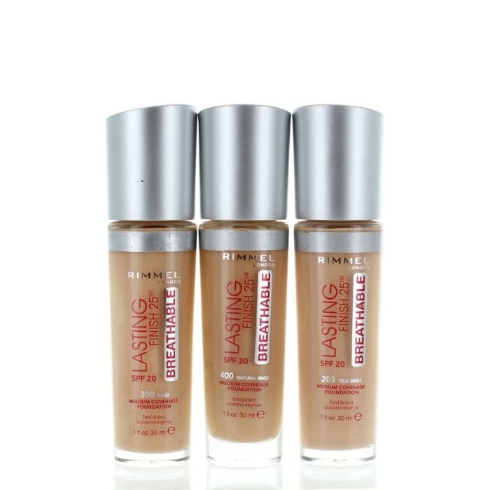 Rimmel Fond De Ten 30 Ml Lasting Finish Breathable Diverse Nuante Importdirect