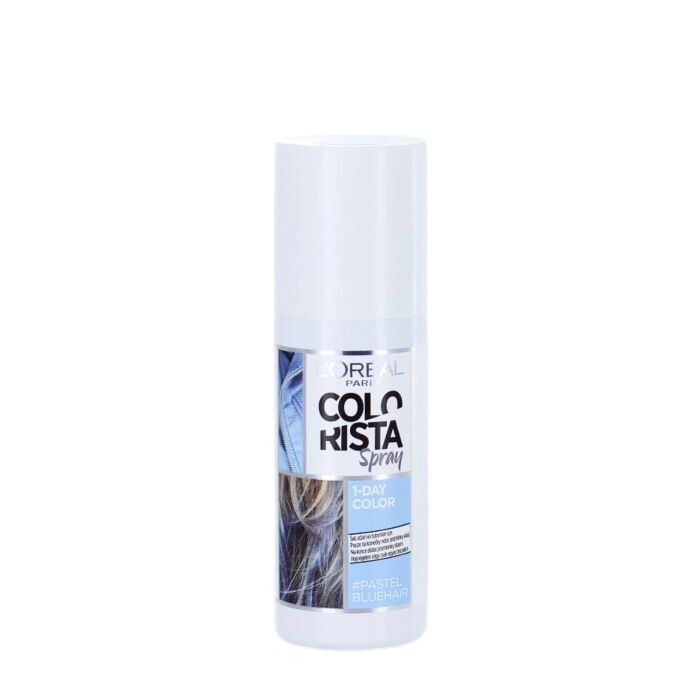L Oreal Spray Colorant De 1 Zi Pentru Par 75 Ml Colorista Pastel Blue Importdirect