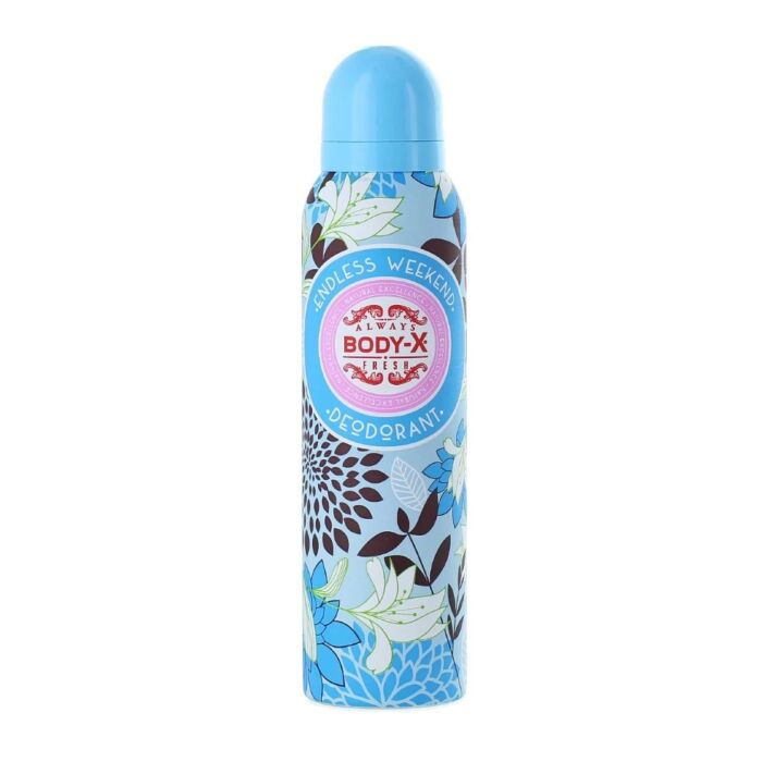 BodyX Spray Deodorant femei 150 ml Endless Weekend ImportDirect