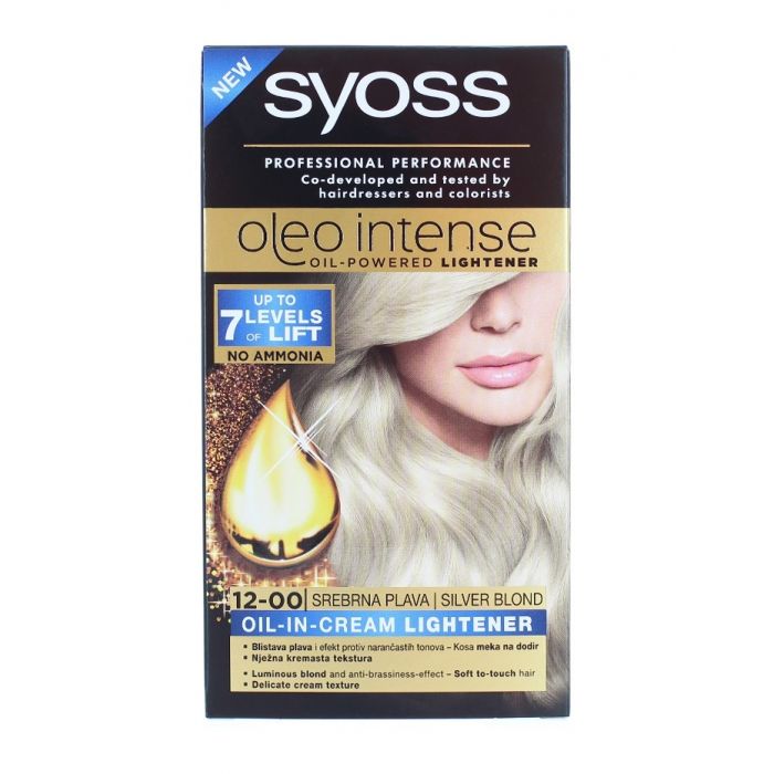 Syoss Vopsea De Par Oleo Intense 12 00 Silver Blond Importdirect
